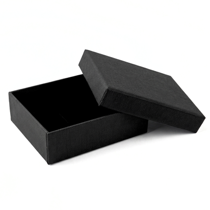 Cutie Cadou Bratara, Premium, Negru, 9x7x2.8 cm