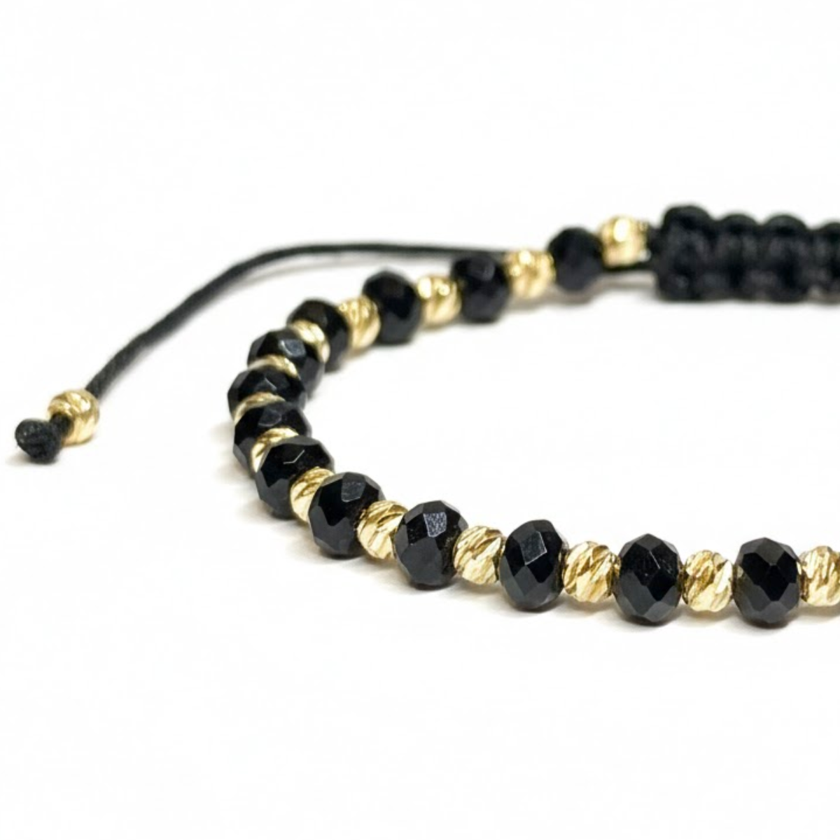 Bratara Reglabila AURRA® Black-Gold, Marime Universala