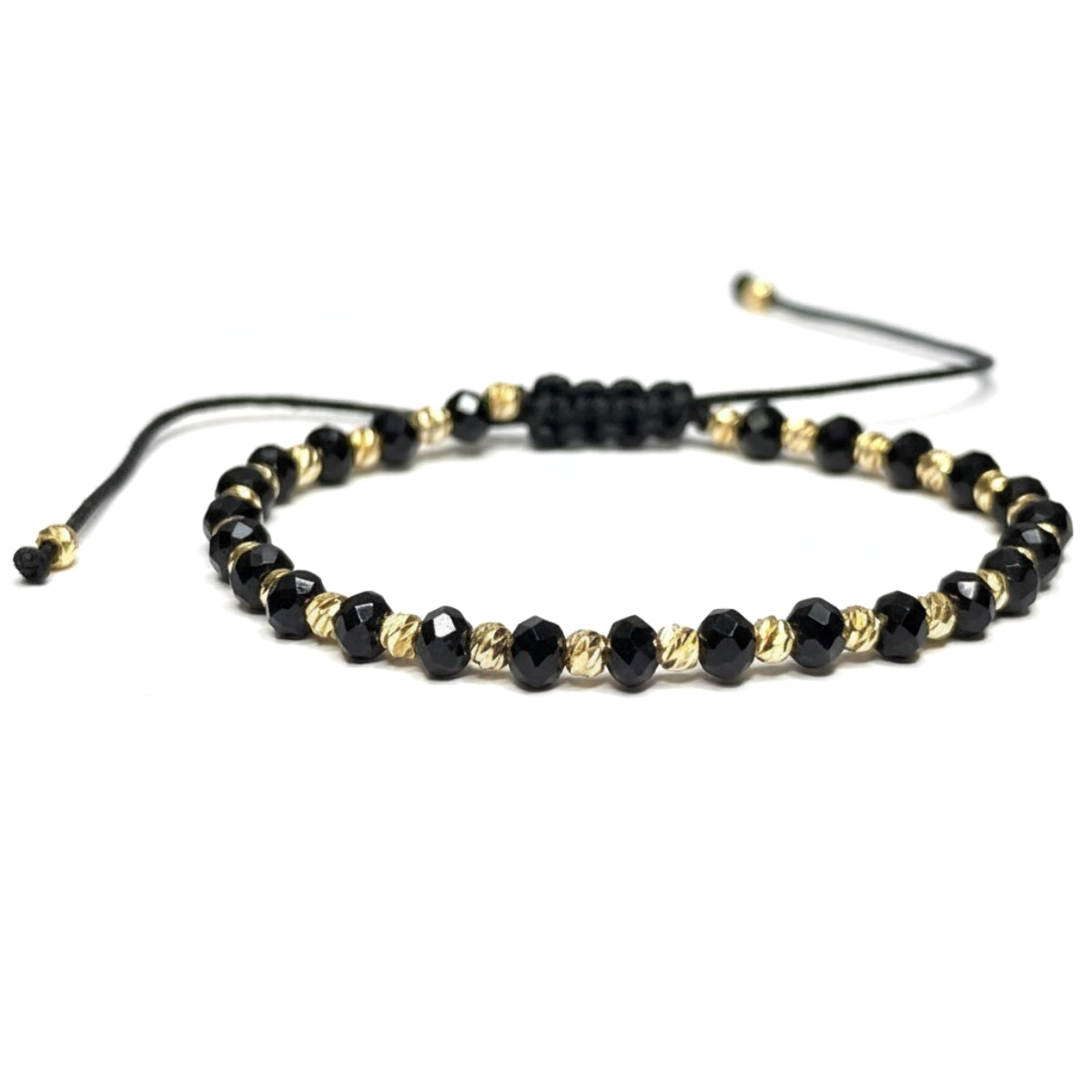 Bratara Reglabila AURRA® Black-Gold, Marime Universala